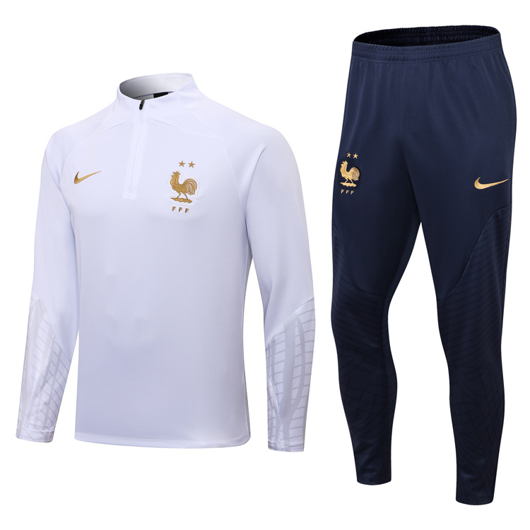 AAA Quality France 2022 Tracksuit - White
